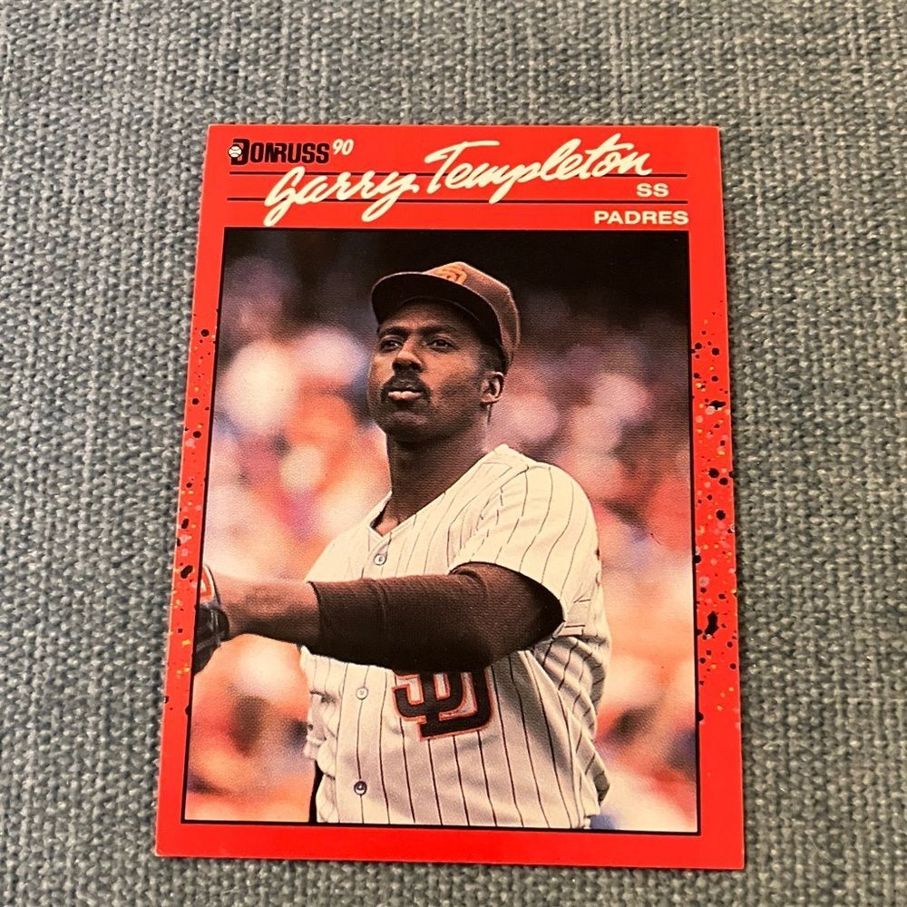 1990 Donruss San Diego Padres Baseball Card Trading Card